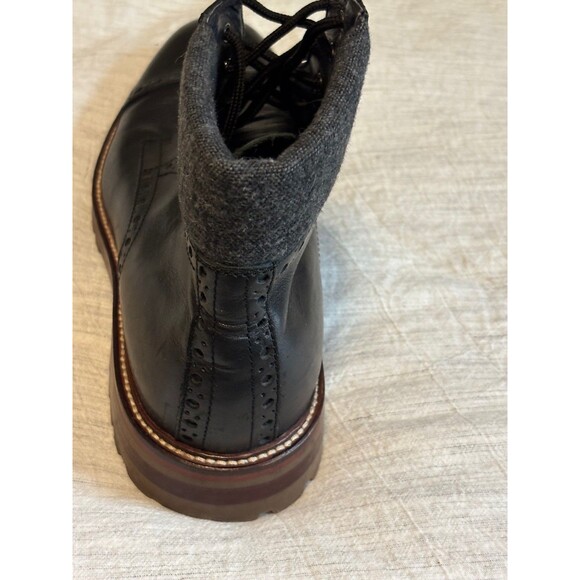 Johnston & Murphy Black Leather Cap Toe Chukka Boots Men’s 10M m_69f3ce82dbd8f050d3f66b4f.jpeg main image 4